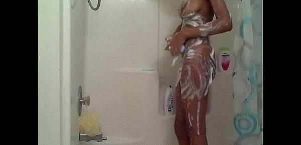  EXGF Amber in the Shower